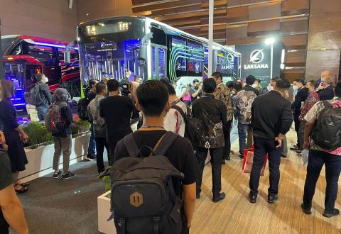 Atmosphere during Busworld Southeast Asia 2022