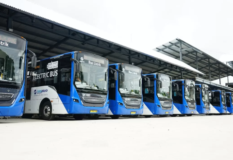 Laksana Electric Bus hero